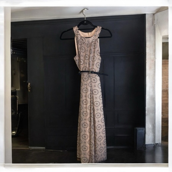 Tommy Hilfiger blush & black Halter Maxi Dress - Picture 2 of 5